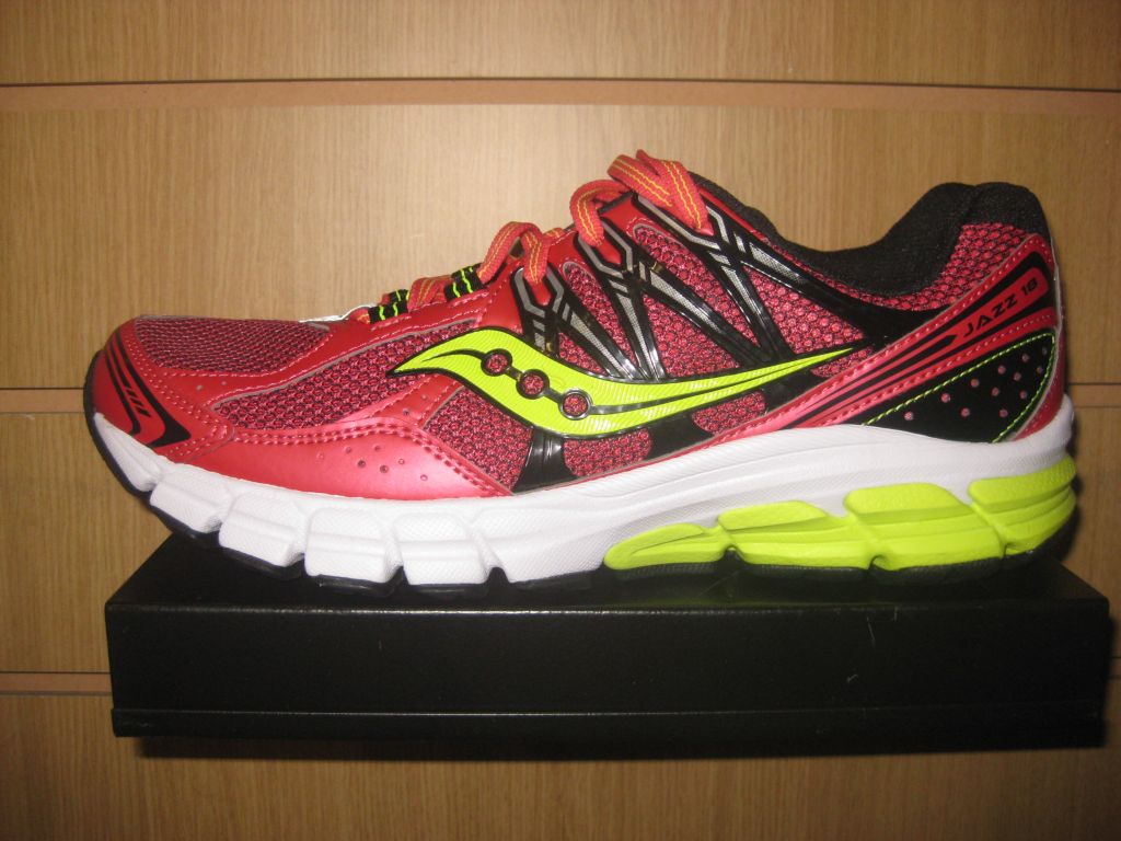 saucony jazz 18 rosse